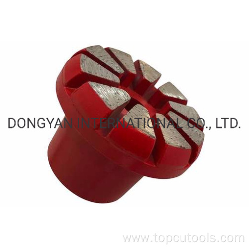 3 Inch Diamond Floor Grinding Plug for Concrete Grinding